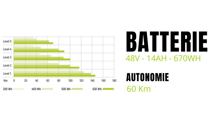 batterie 48v autonomie 60km pour fat bike electrique armony