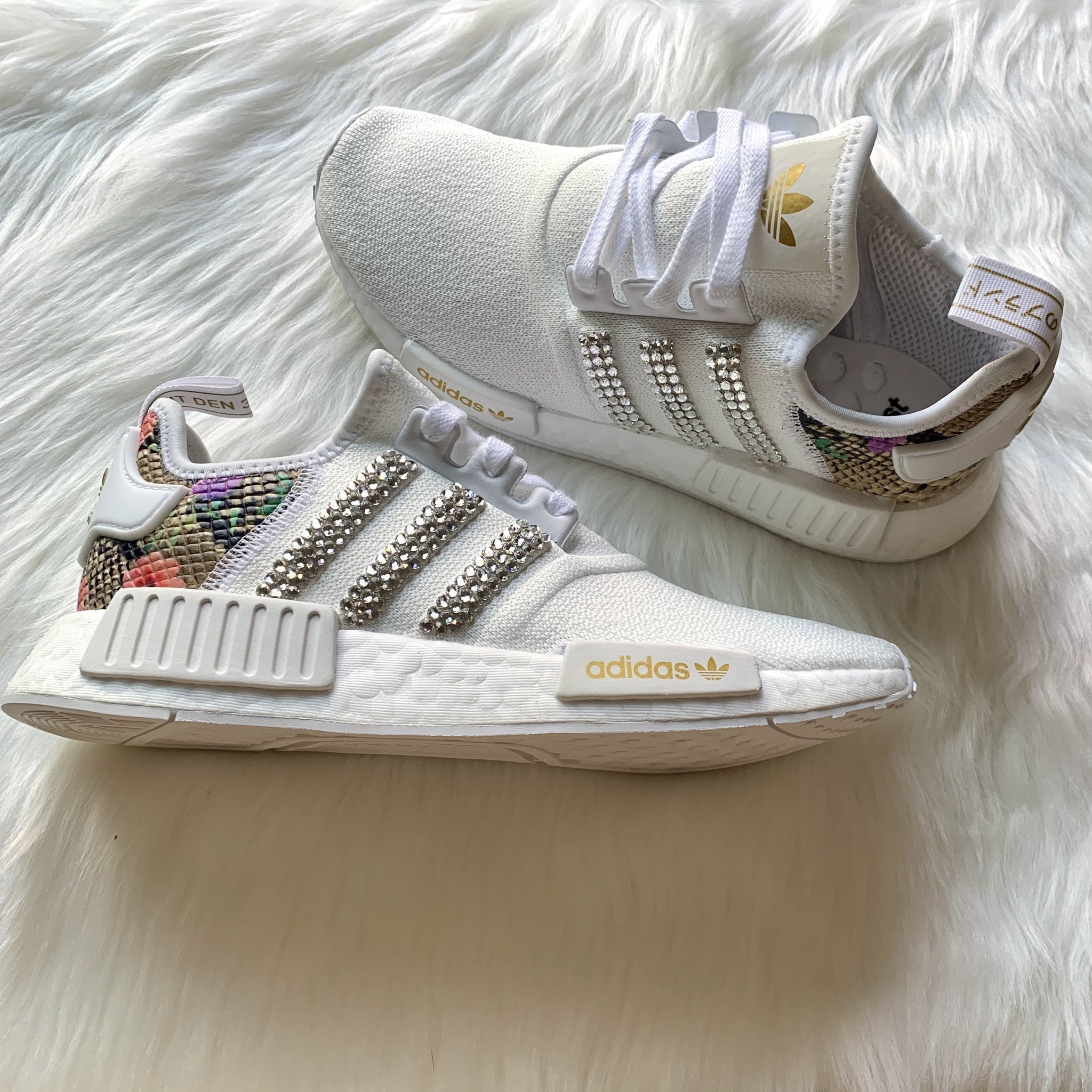 Swarovski® Adidas NMD R1 Custom Shoes 