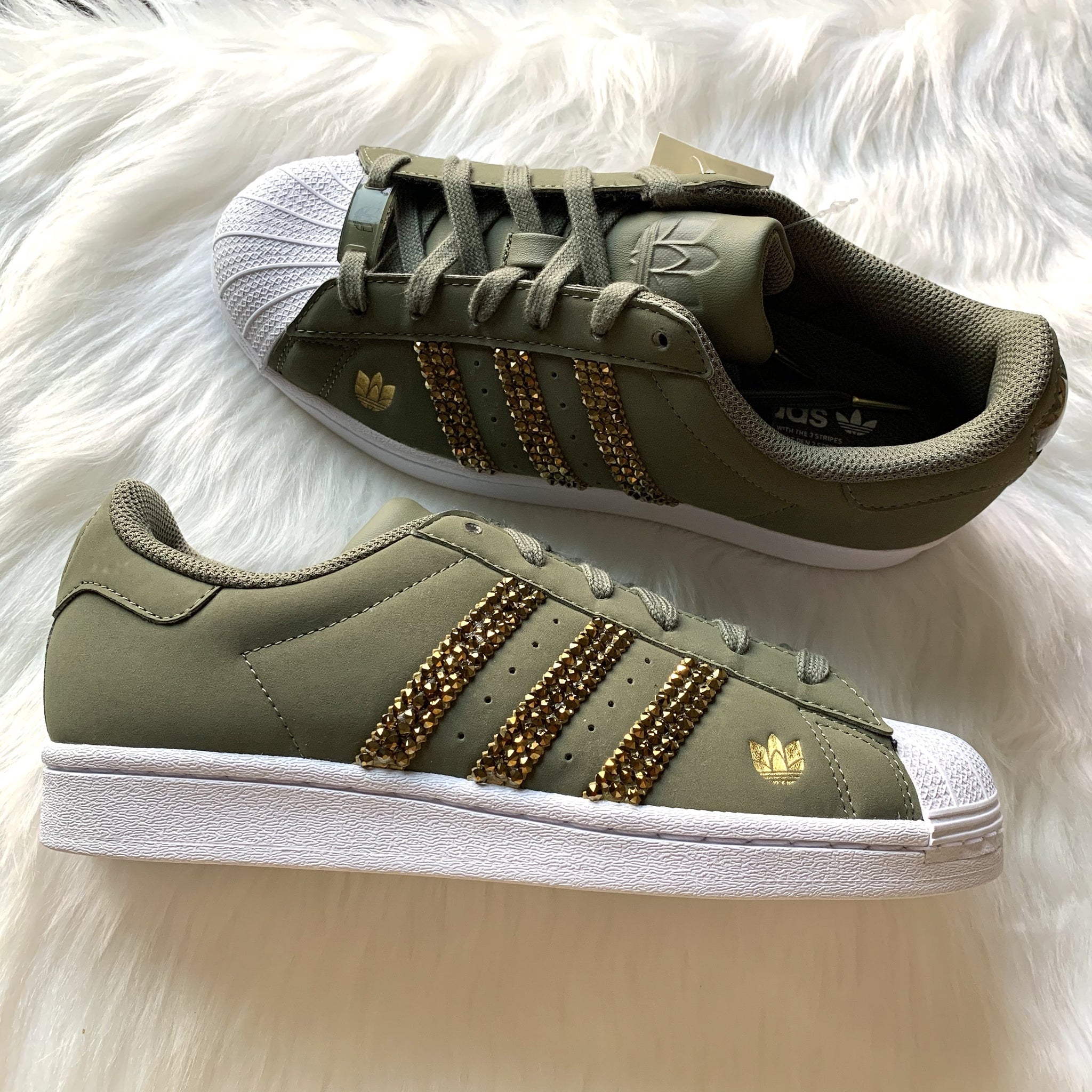 green and gold adidas shoes