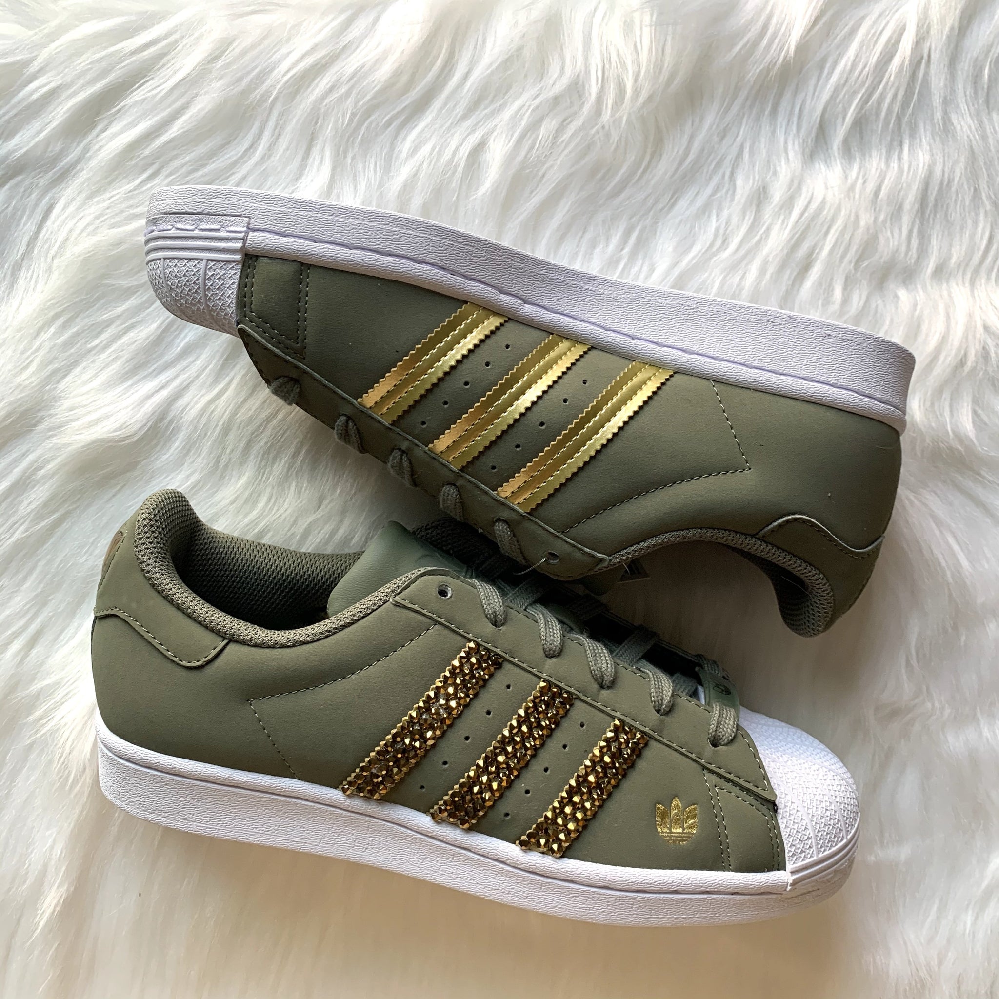 green and gold adidas shoes