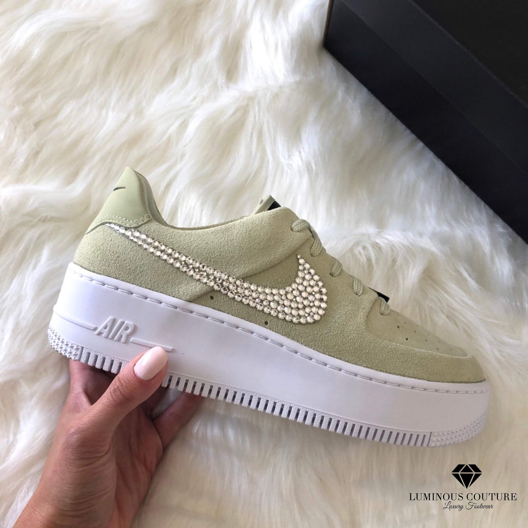 nike af1 sage low olive