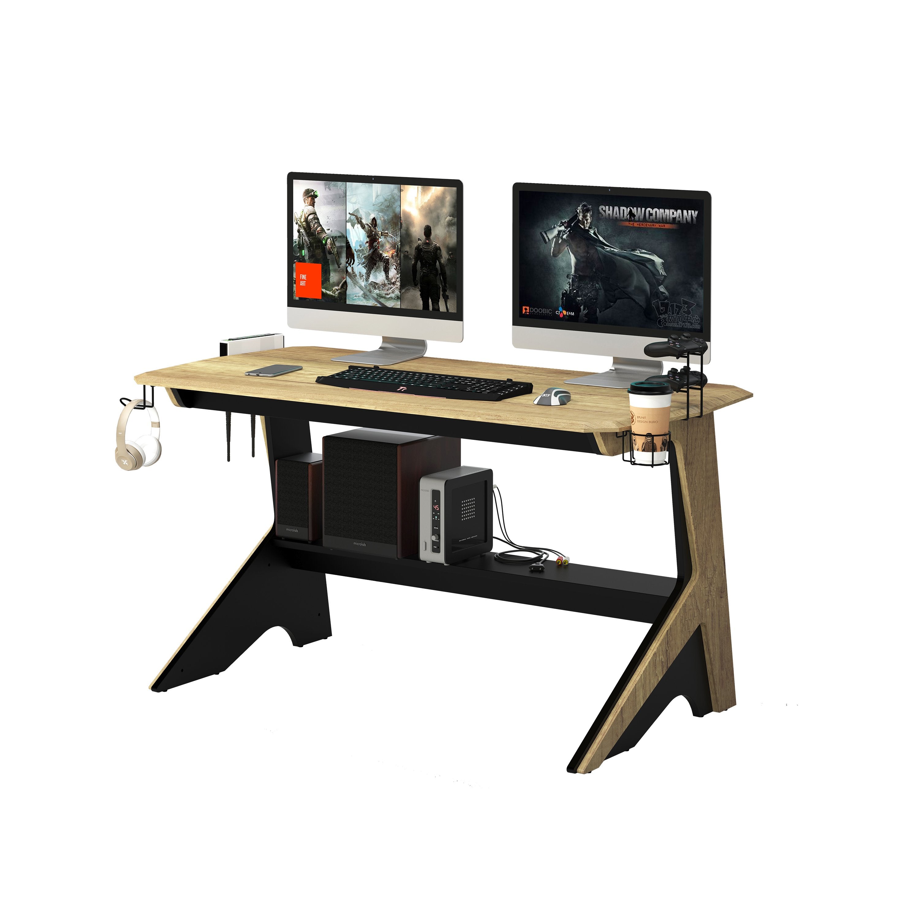 cheap gaming cover desk