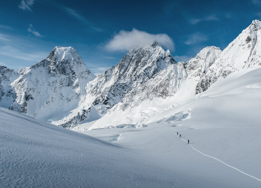 ENAM on expedition, Alaska, Neacolas_Lyofood