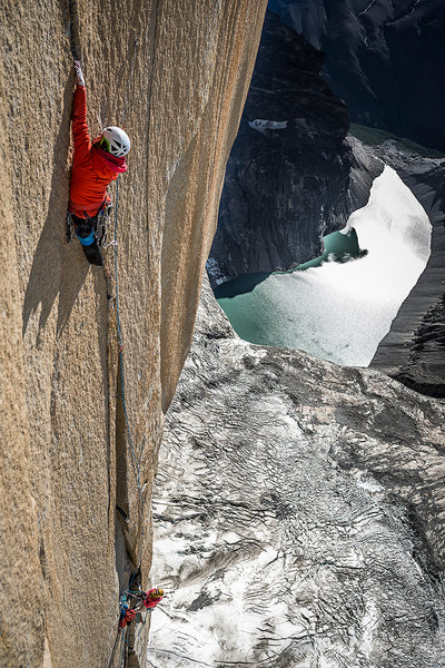 Climbing a mountain incline