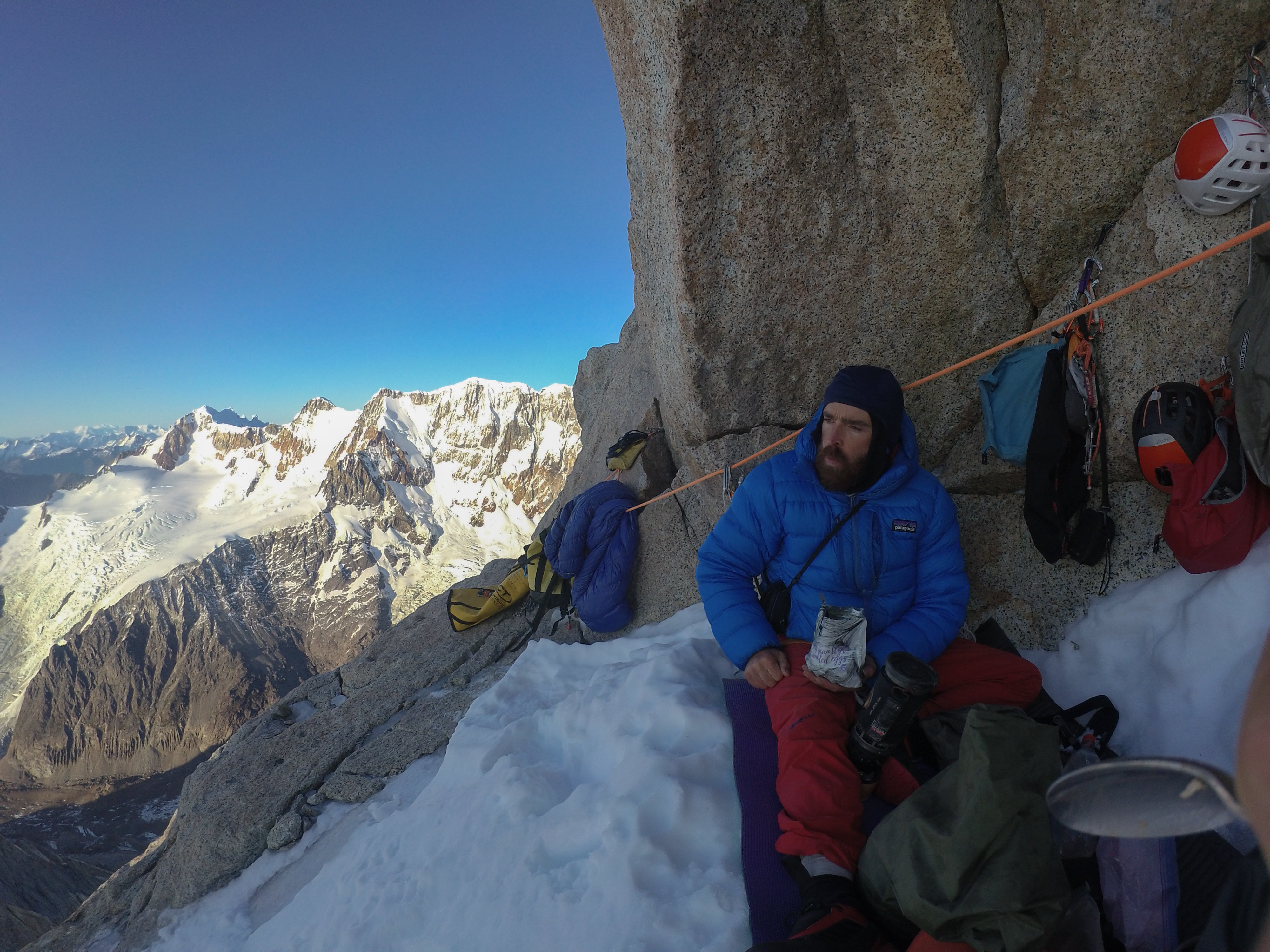 Sean Villanueva Nico Favresse in Patagonia Lyofood