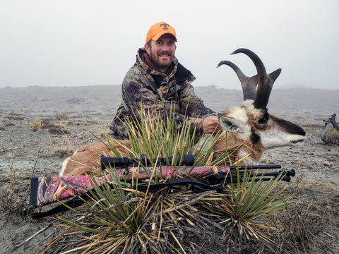 John Bass with a nice Wyoming Pronghorn Antelope