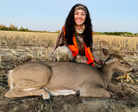 Charene Herrera First Time Deer Hunter