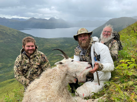 David Merrill Mountain Goat Hunting in Alaska