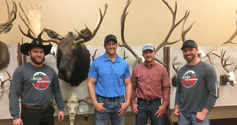 RadCast Outdoors Podcast with Sam Davis and Zach Dewitt Predators Never Quit Trophy Shiras Moose Episode