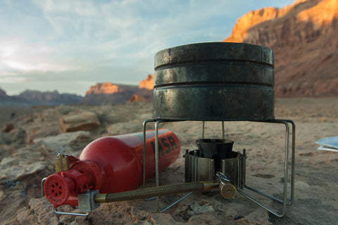 Backpacking Cooking Outdoors