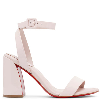 Christian Louboutin, Just Nothing 85 PVC nude sandals