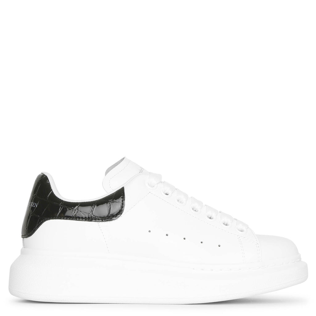 white croc sneakers