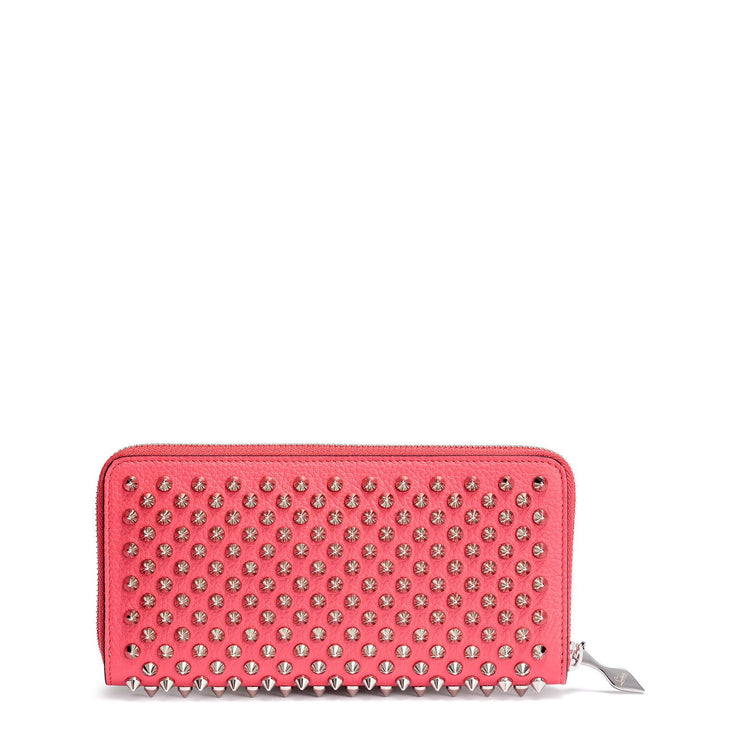 christian louboutin pink wallet