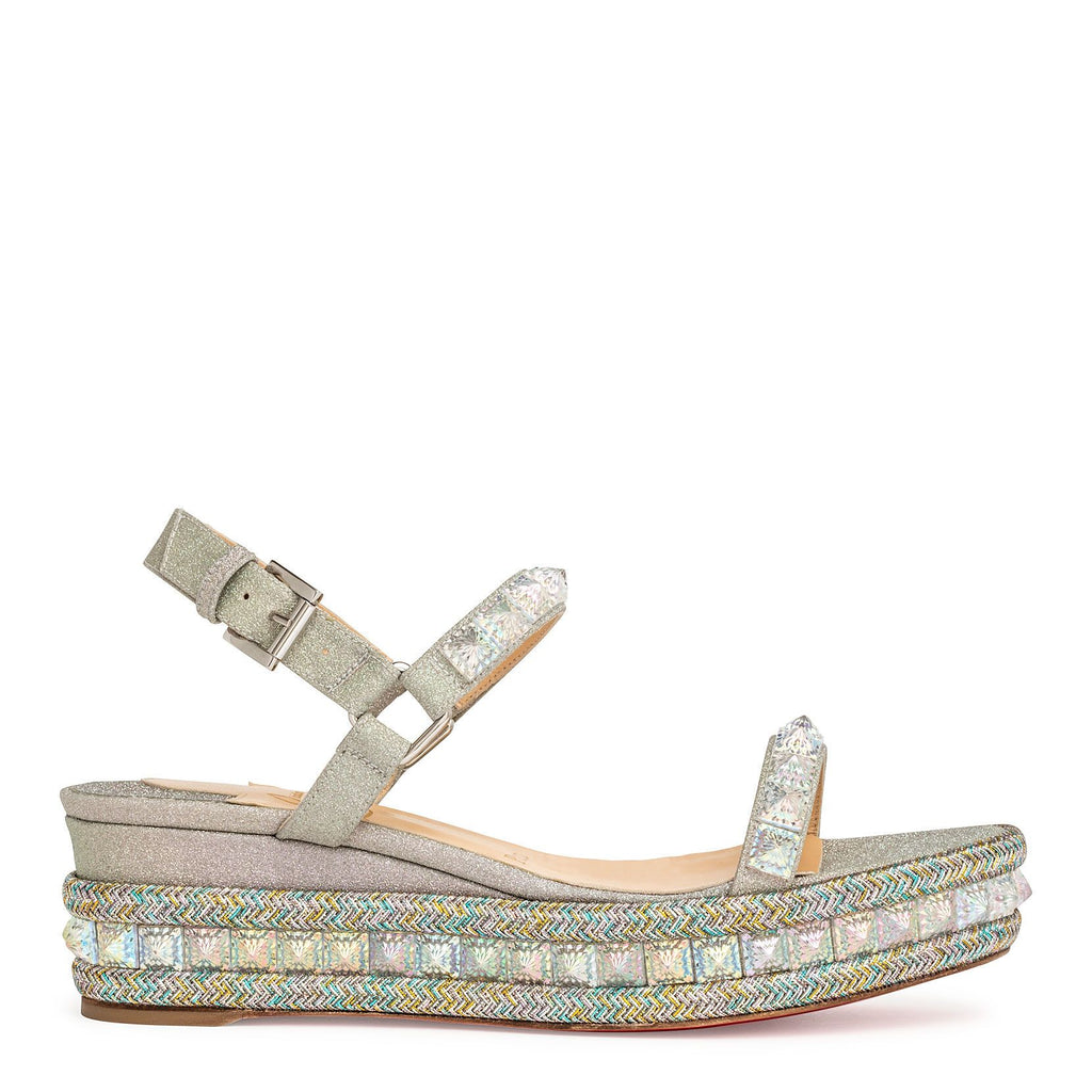 Pyradiams 60 glitter sunset wedges