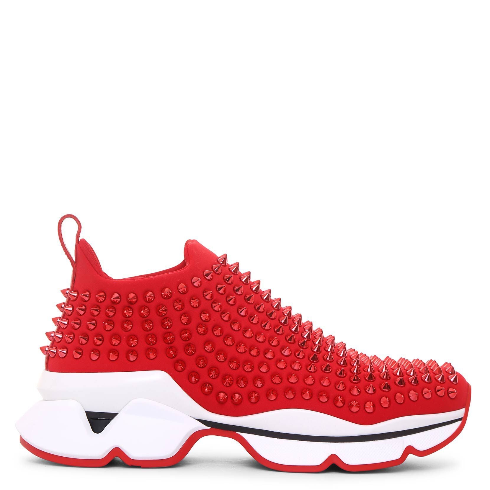 Christian Louboutin | Spike Sock red sneakers | Savannahs