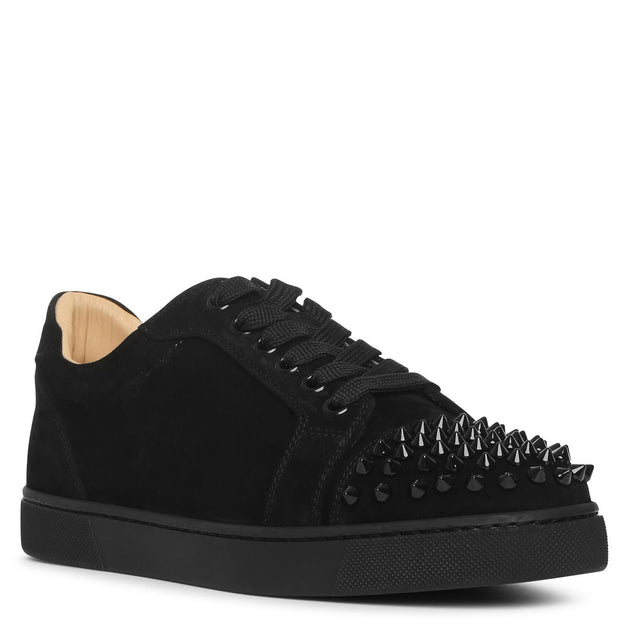 black christian louboutin sneakers