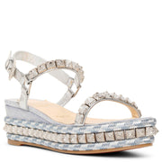 Christian Louboutin | Pira Ryad 60 glitter flatform sandals