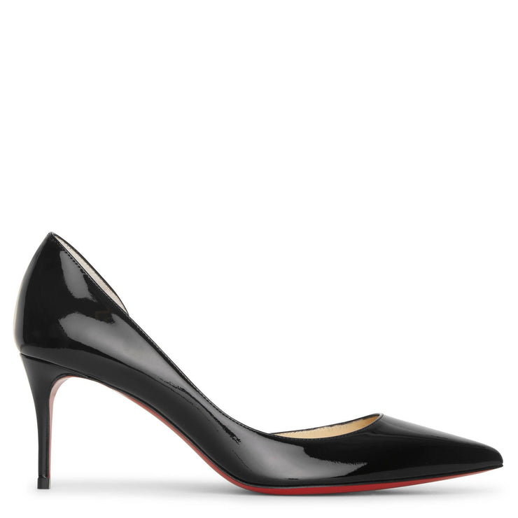 patent black pumps