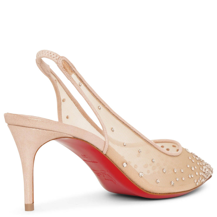 Christian Louboutin】follies strass ピンク-