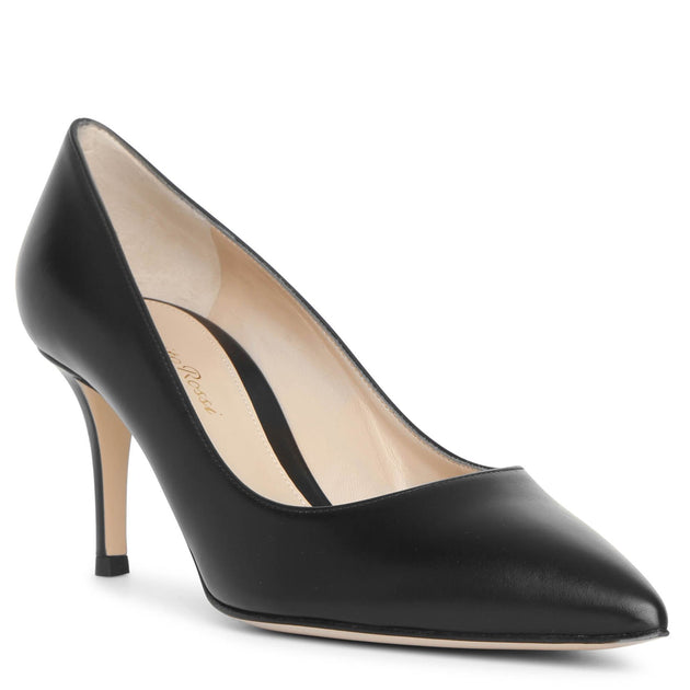 Gianvito Rossi | Gianvito 70 black leather pumps | Savannahs