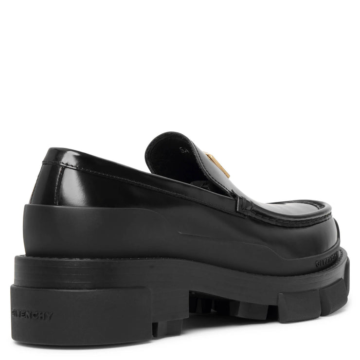 Givenchy | Terra black leather loafer | Savannahs