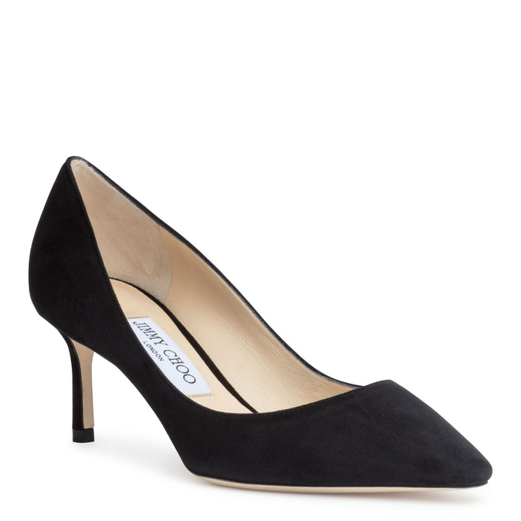 jimmy choo romy 6 black suede