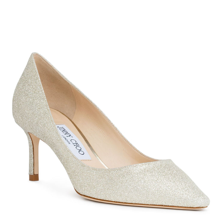 Jimmy Choo | Romy 60 dusty glitter pump | Savannahs