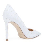 jimmy choo white pearl shoes