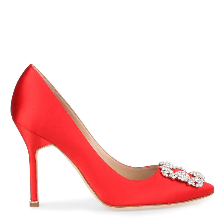 manolo blahnik red sole shoes