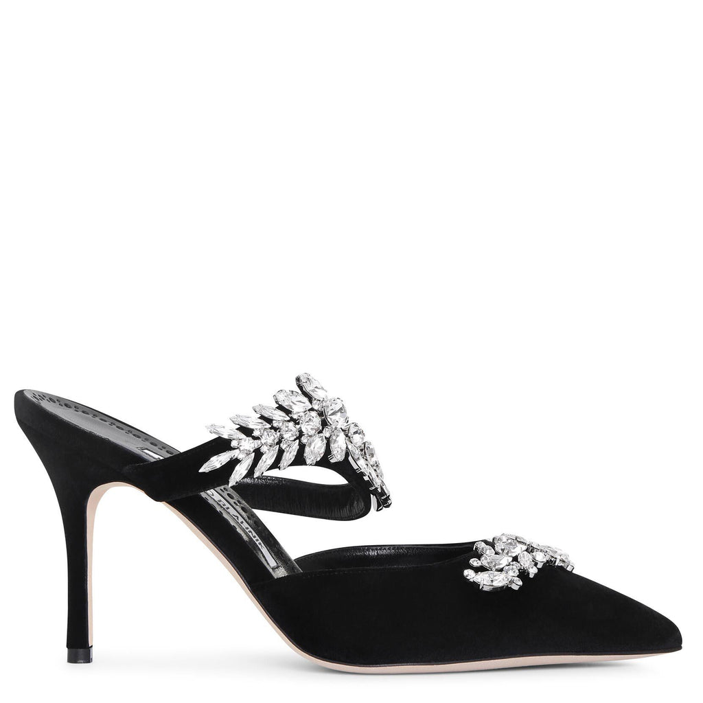 manolo blahnik lurum black