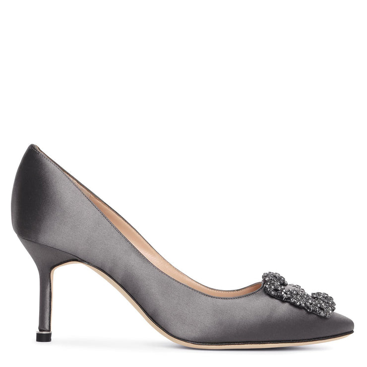 grey manolo blahnik shoes