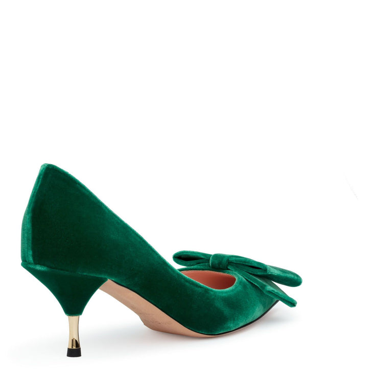 rochas velvet pumps