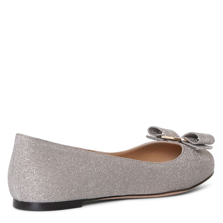 Ferragamo | Varina glitter ballet flats | Savannahs