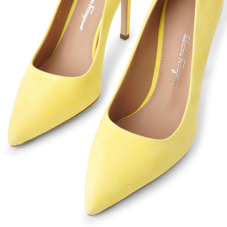canary yellow heels