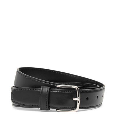 The Row | Classic black gold buckle belt | Savannahs