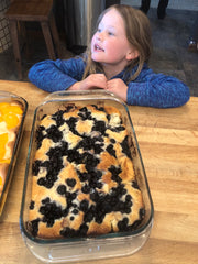 Justyce Blueberry Cobbler