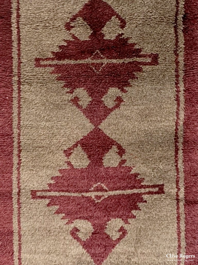 Turkish Tulu Konya long rug (290 x 115 cm) - Clive Rogers