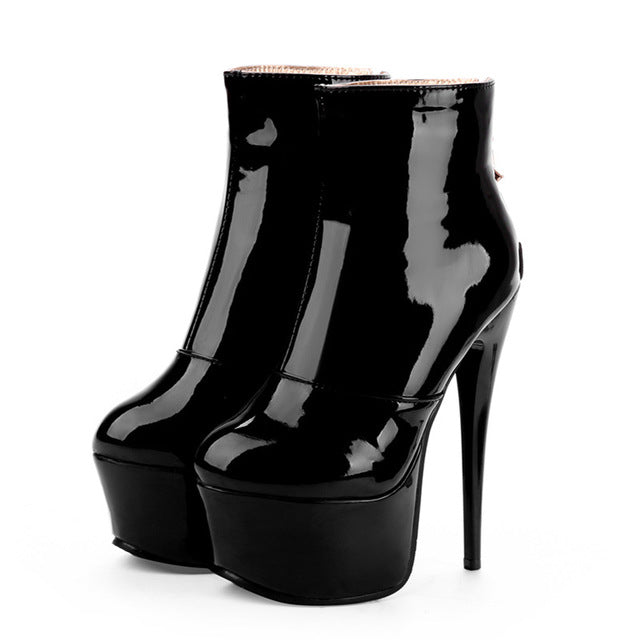 high heel safety boots
