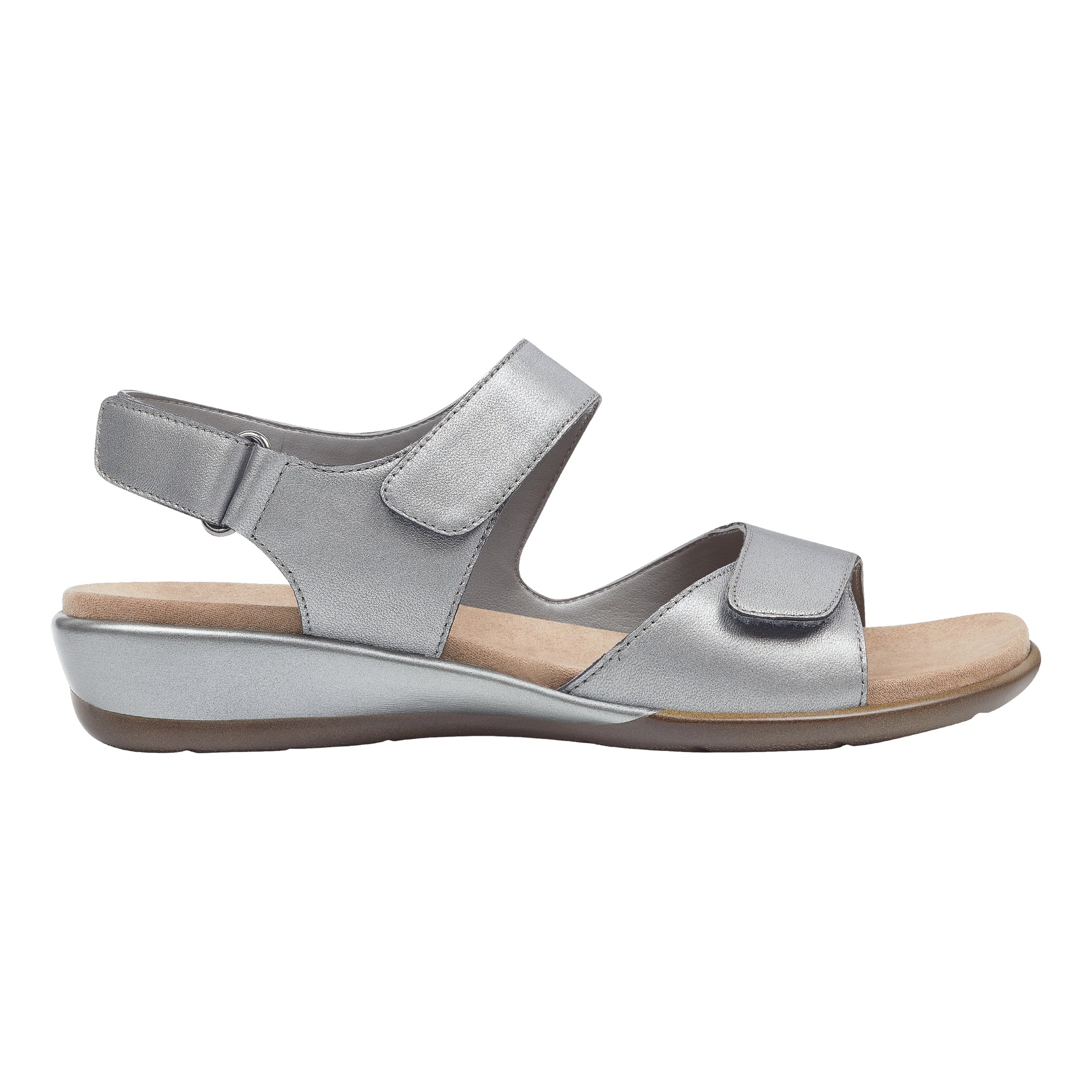 Hartwell Metallic Flat Sandals - Easy 
