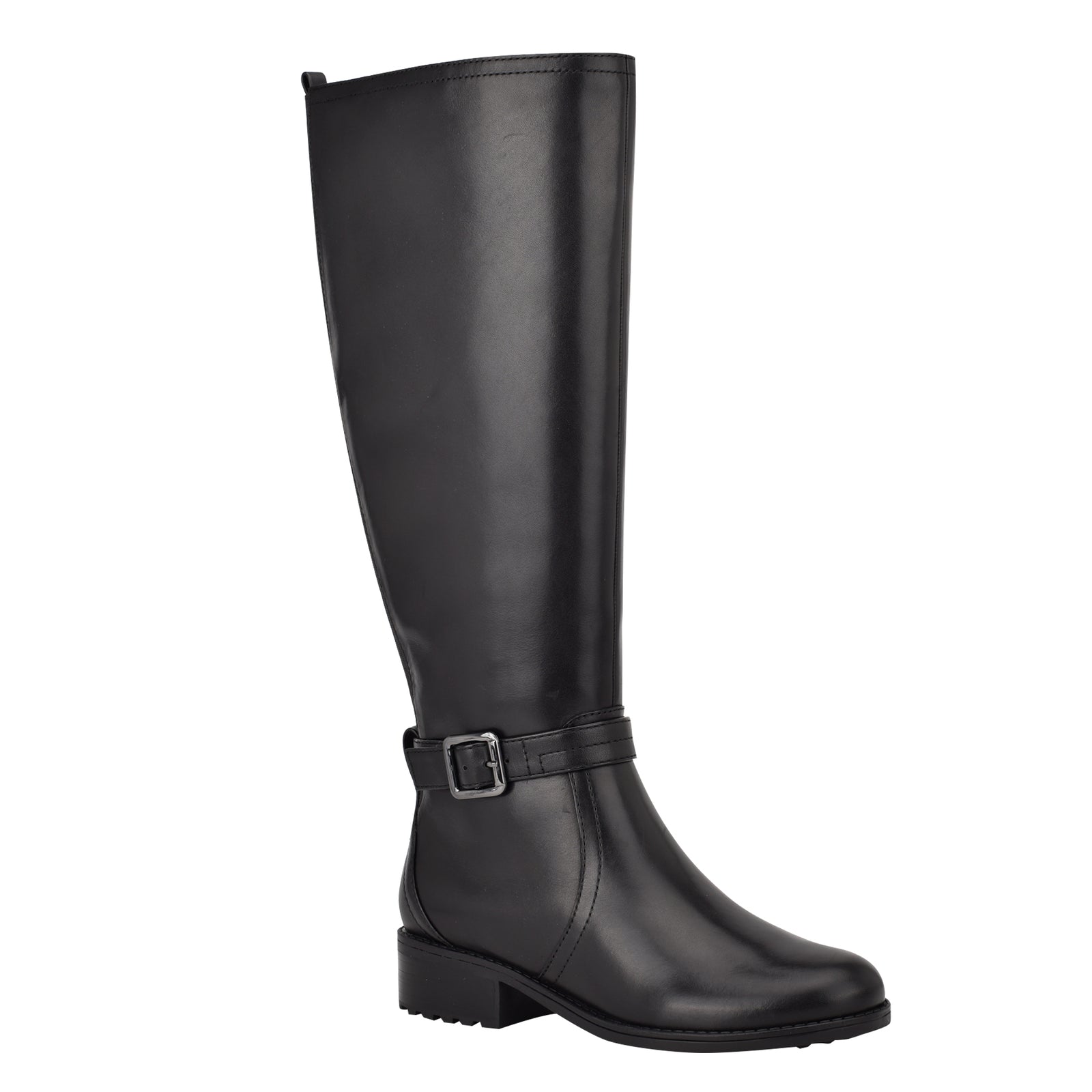 tall black riding boots wide calf