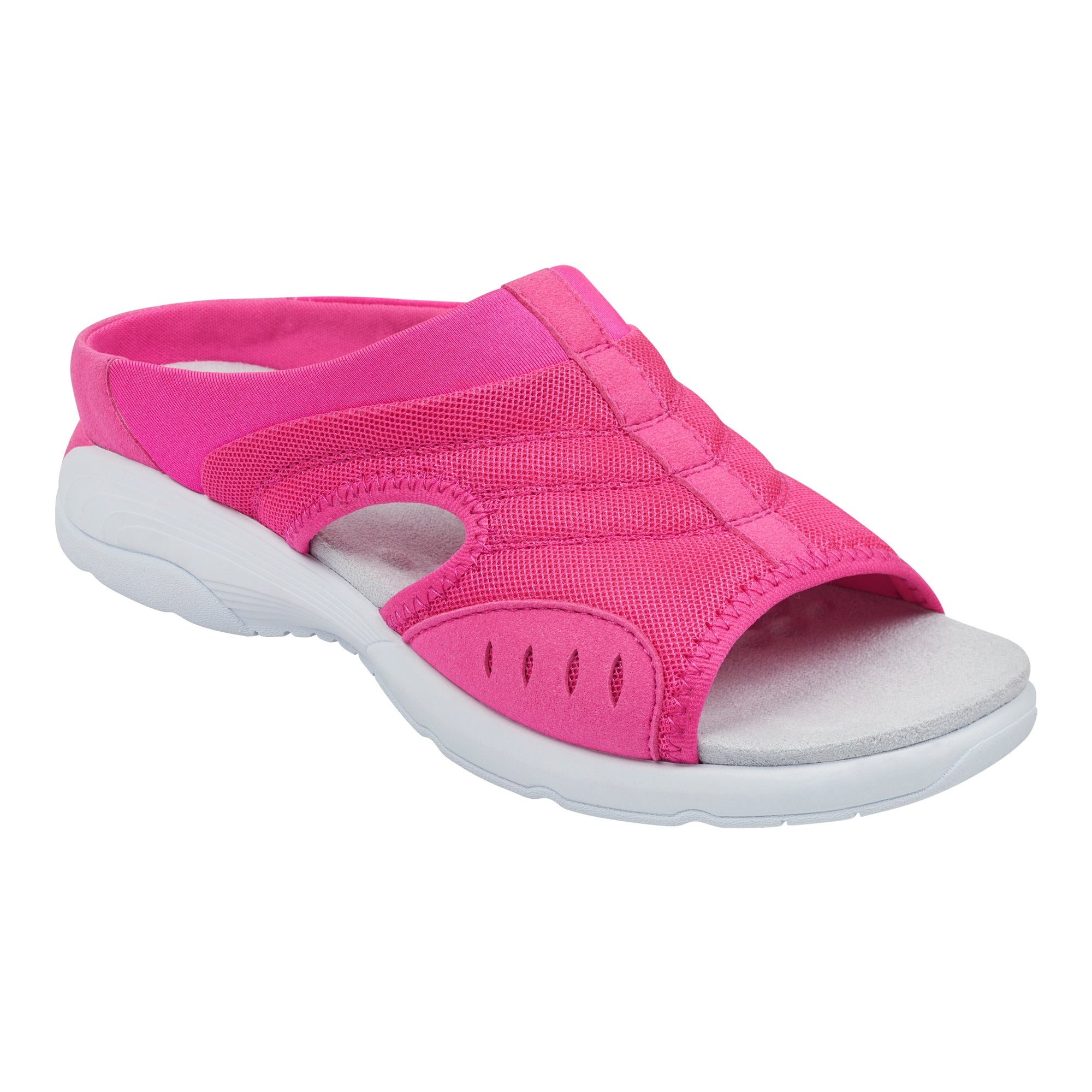 pink slip on sandals
