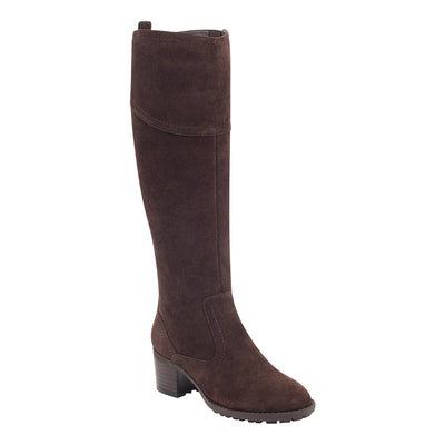 wide calf tall suede boots