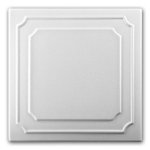 Polystyrene Foam Ceiling Tiles Panels 0802 Pack 88 Pcs 22 Sqm White