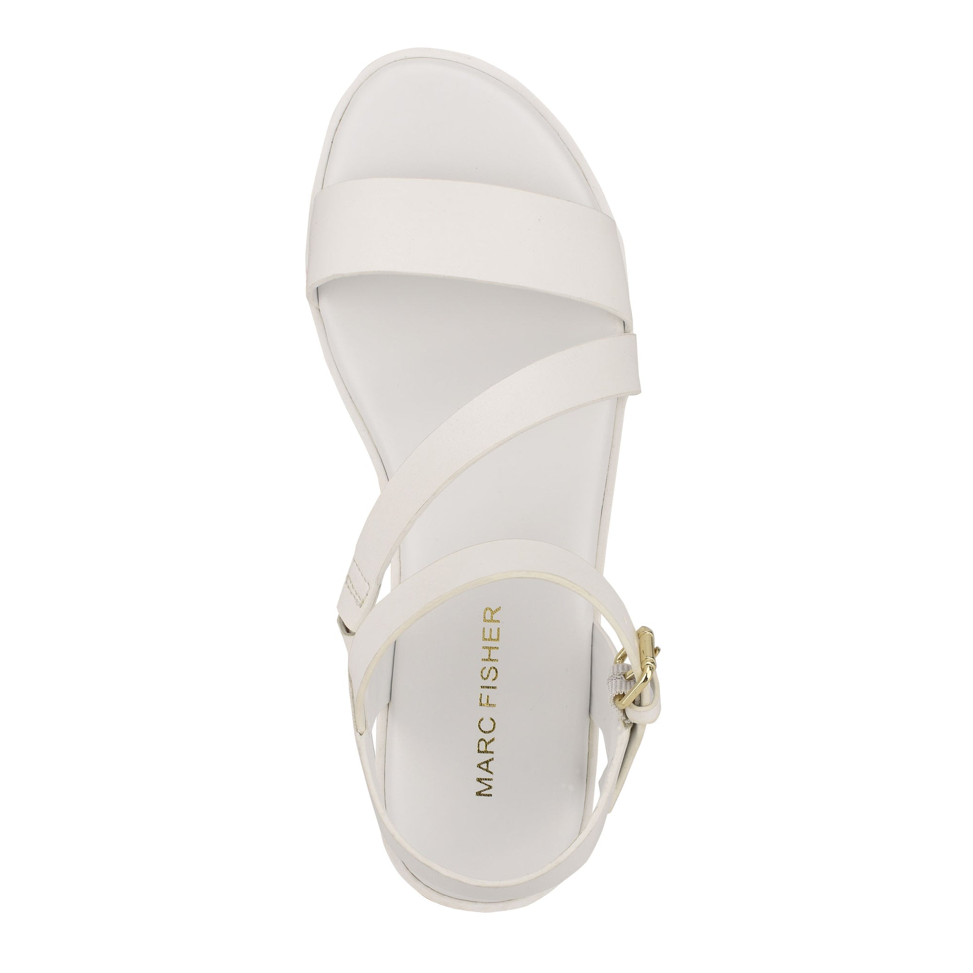 marc fisher white sandals