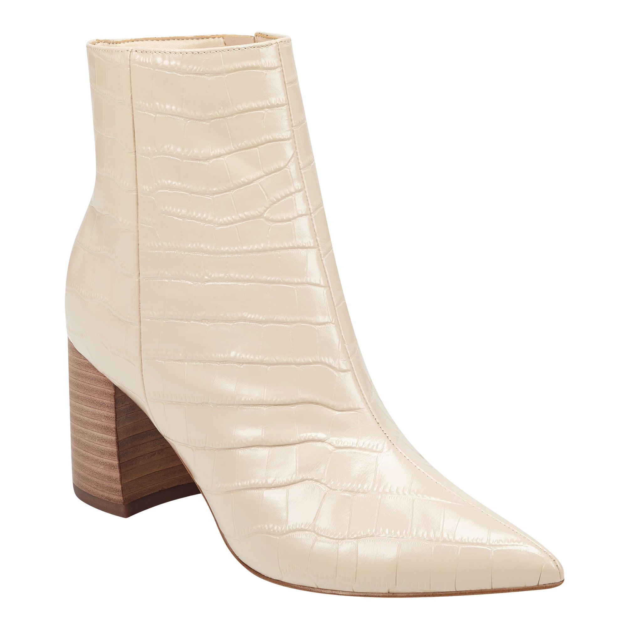 marc fisher retire booties white