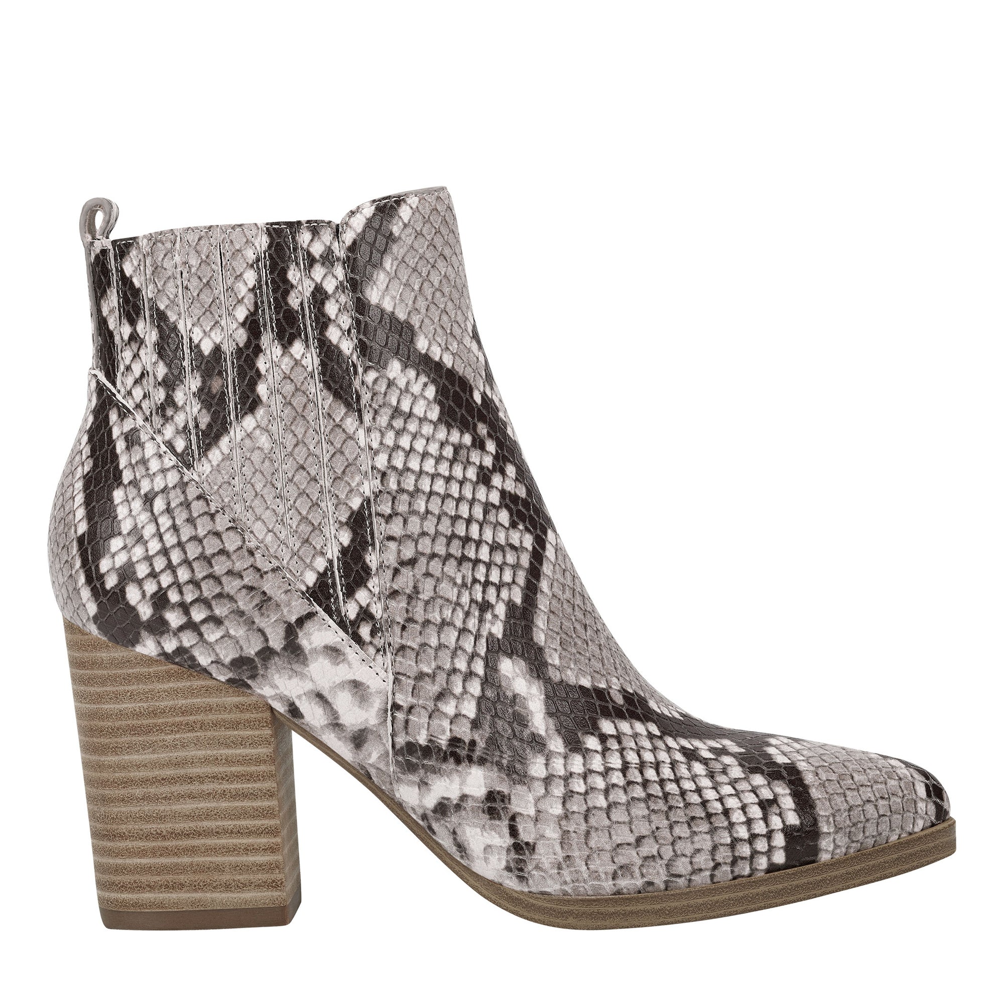 marc fisher snake booties