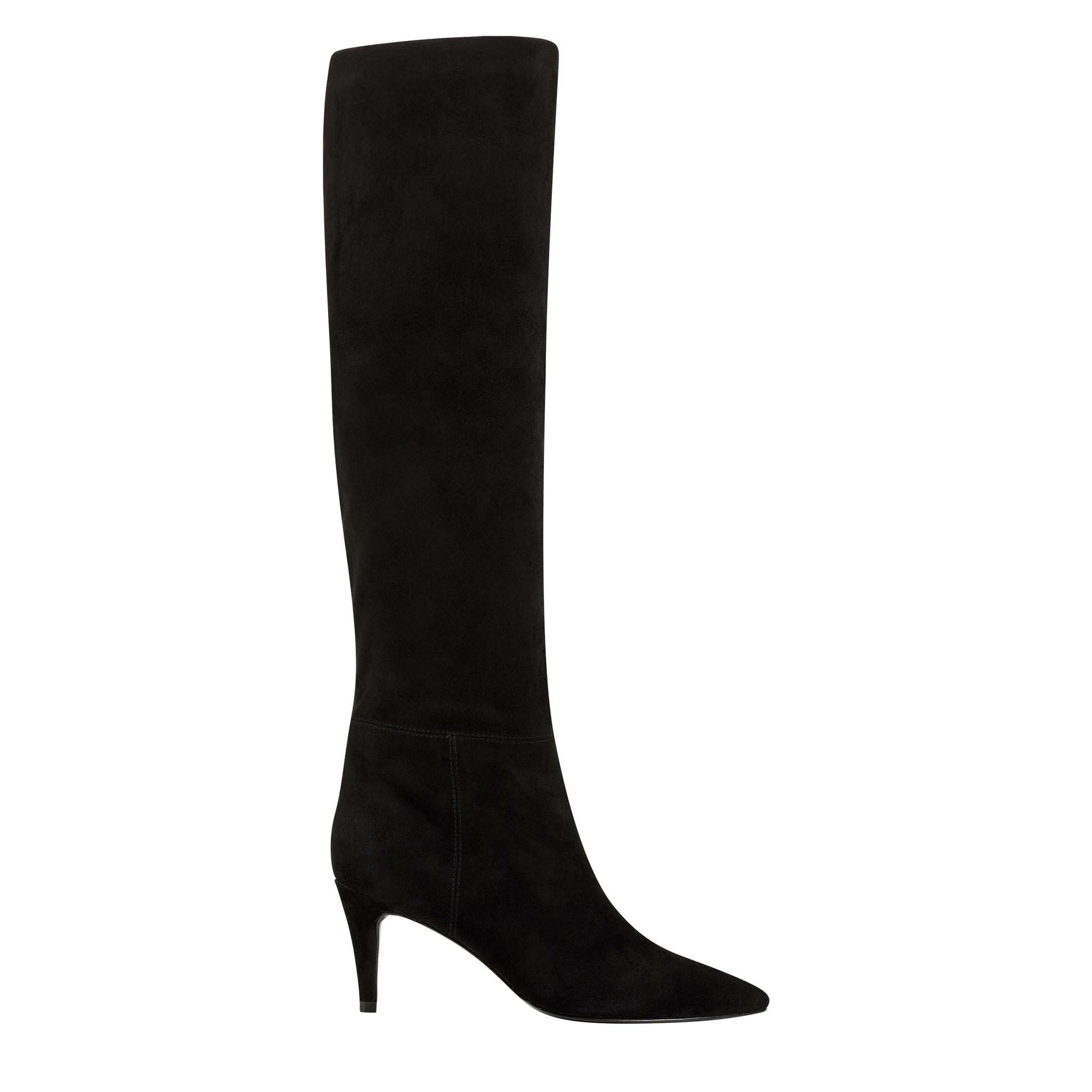 marc fisher black knee high boots