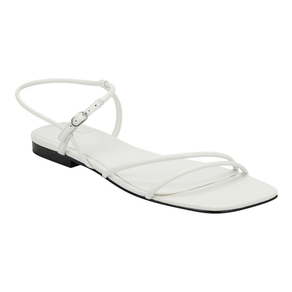 marc fisher white sandals