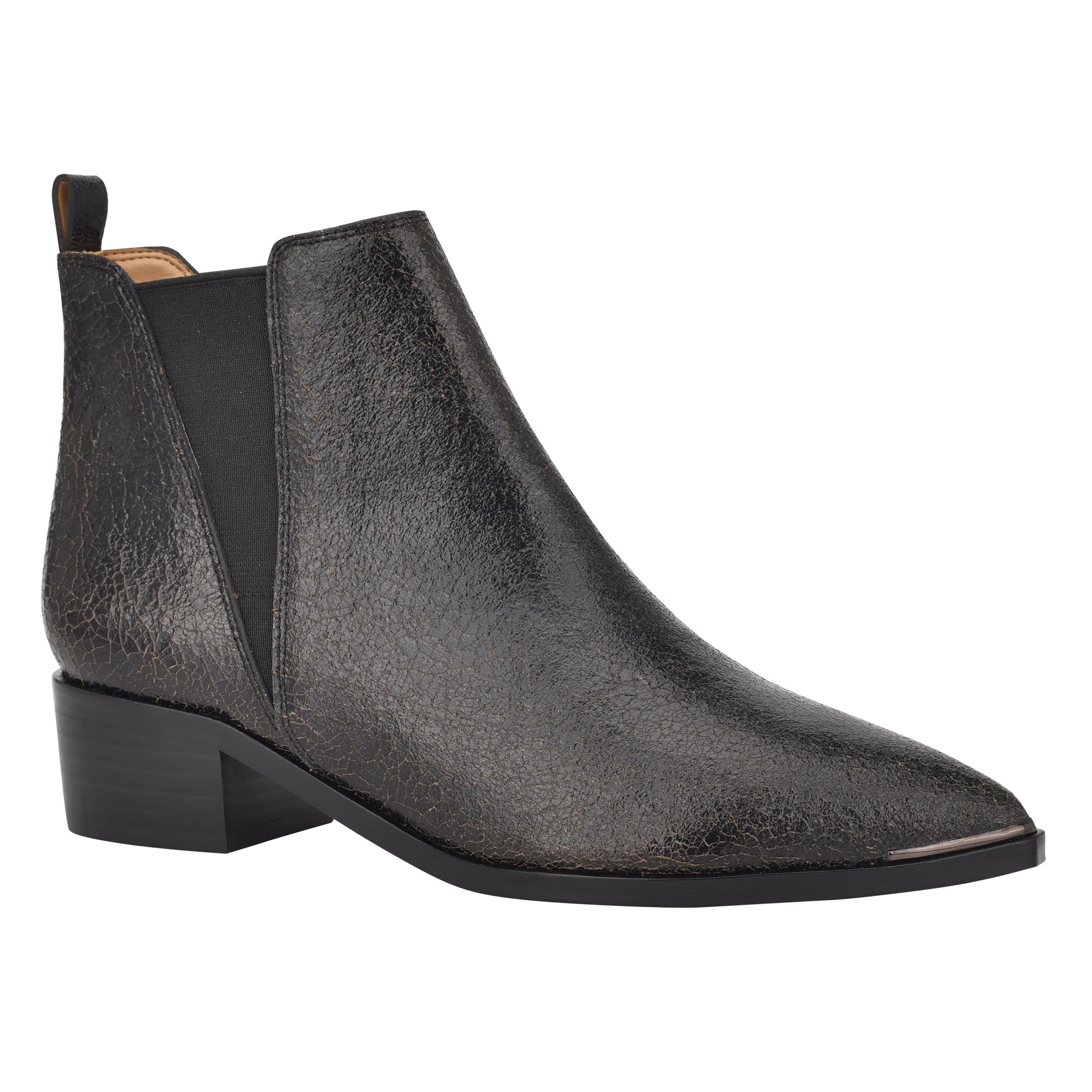 yale pointy toe chelsea bootie