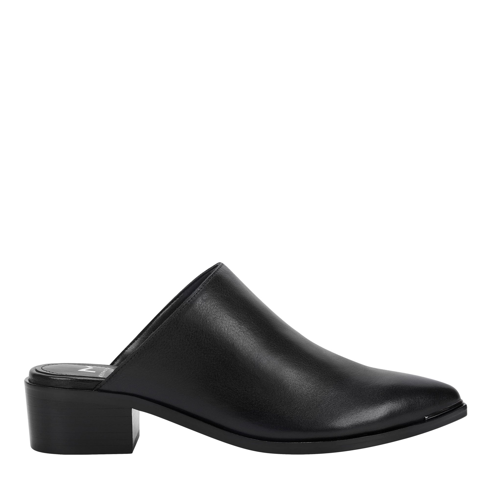 marc fisher black mules